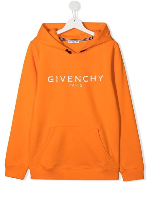 orange givenchy hoodie